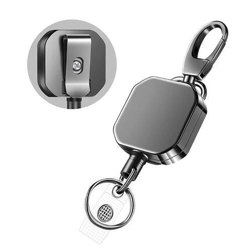 Anti-loss and Easy-to-pull Buckle of Retractable Key Chain B