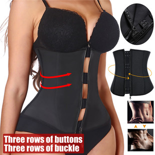 r Corset Top Slimming Belt Black Shapers Shapewear Plus Size