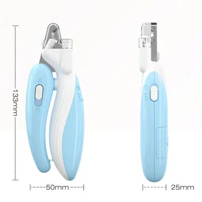 Pet Nail Clippers With Led Light Professional Pet Claw Groom