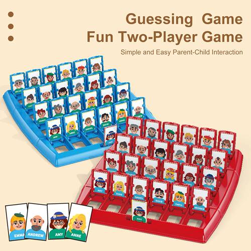 Guess who I am board game Two-Player Educational Toy Interac