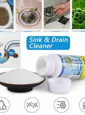 Kitchen Pipe Dredging Cleaner Pipe Powder Sink Drain Bottle