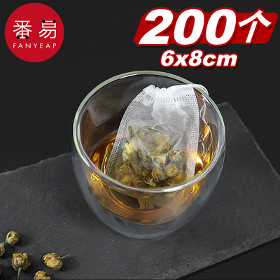 过滤泡茶无纺布茶包袋 一次性卤料煲汤调料茶叶包食品级煎药纱布