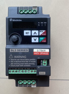 士林变频器正品SL3-021-0.75K 750W220V单相全新原装现货包邮可票