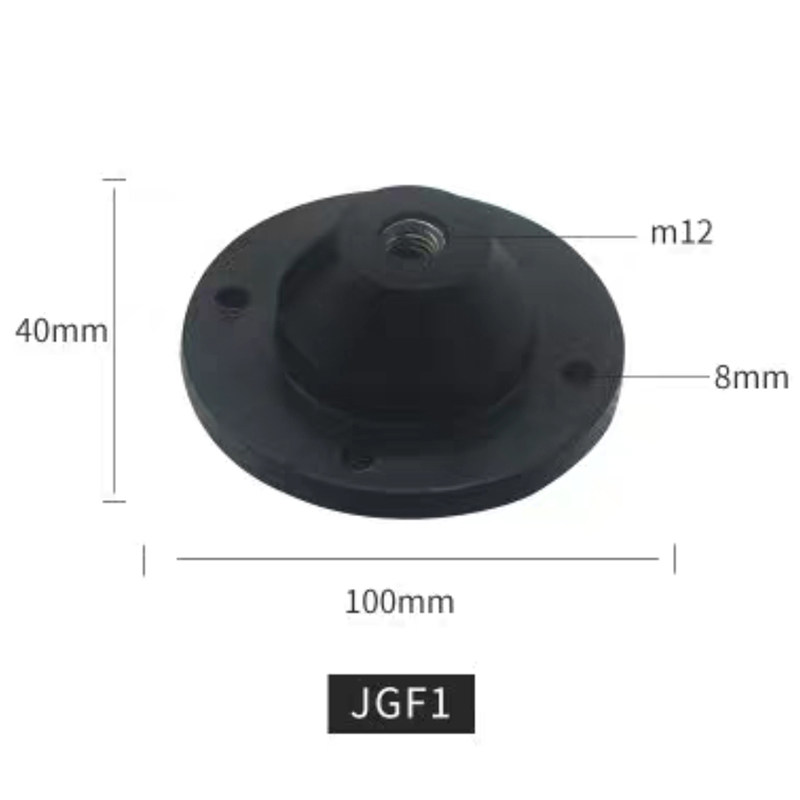 JGF JGD橡胶水泵减震器 风机落地减震垫空调外机方形隔防震缓冲垫