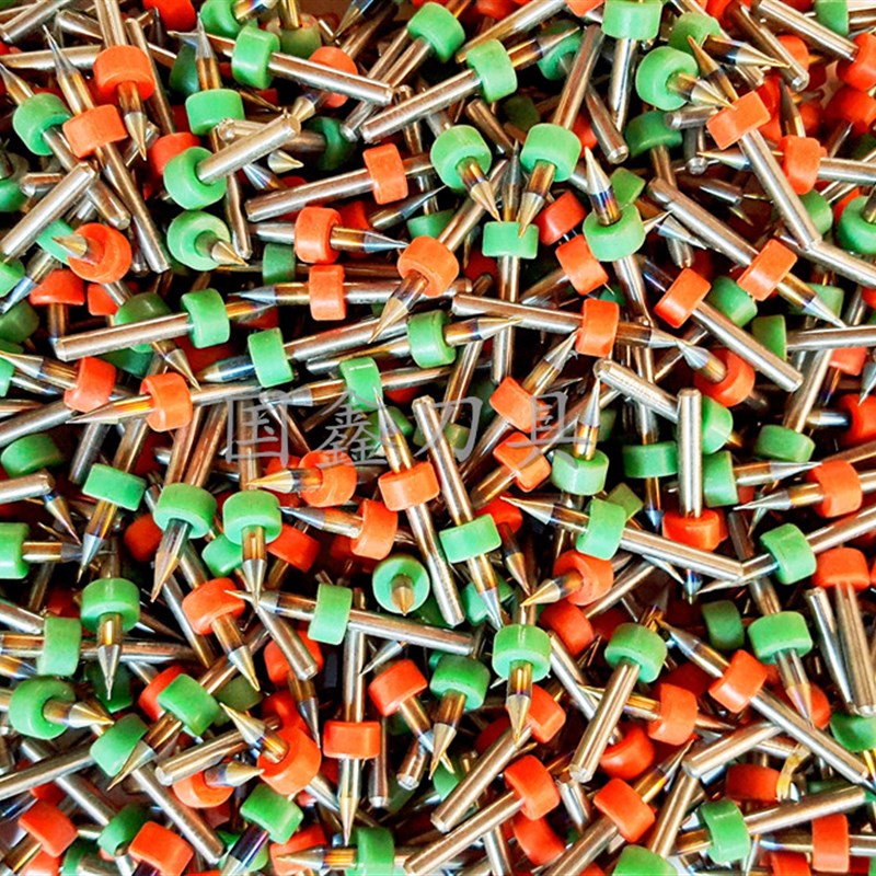 国鑫 3.175mm进口蓝头钨钢雕刻刀棒 数控精雕机 钢铜玉石磨具刀具