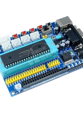 PIC系统板 PIC16F877A开发板 PIC实验板学习板 电路图