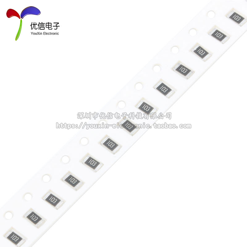 【优信电子】1206贴片电阻0R 1% 1/4W 1206W4F0000T5E(50只)