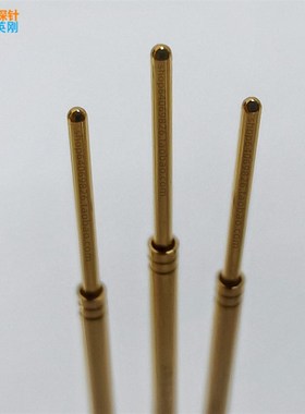 INGUN探针 英钢75MIL圆球头顶针 全金色测试针 GKS075305064A**00