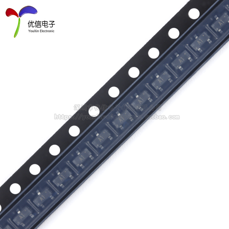 原装正品 UMW SI2301A SOT-23 -20V/-2.8A P沟道MOS场效应管芯片