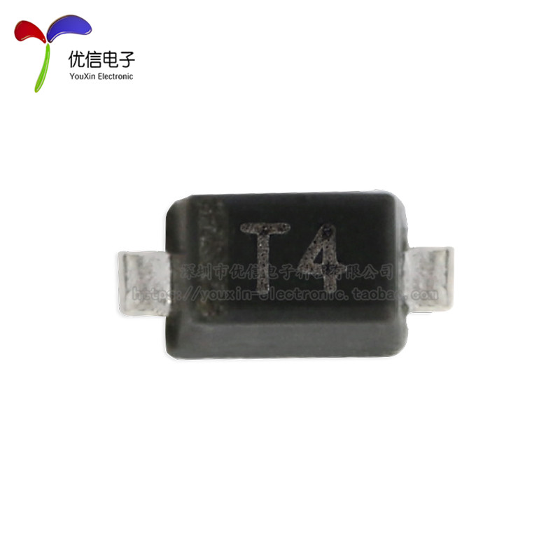 原装正品 1N4148WT 丝印T4 SOD-523 75V/150mA 开关二极管 20只