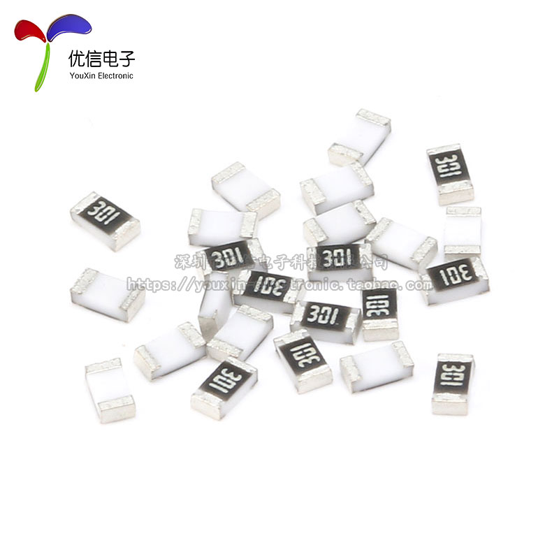 0603贴片电阻 1欧 1R 0 1/10W 精度5% (200只)