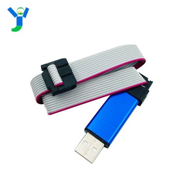 51 AVR 免驱动单片机USB ISP下I载线下载器 ATMEL编程器