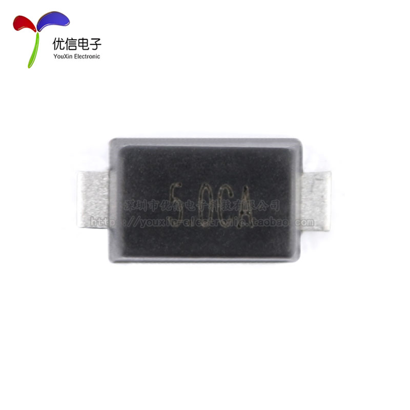 全新原装 SMFJ5.0CA SOD-123 5V/双向 TVS瞬变抑制二极管