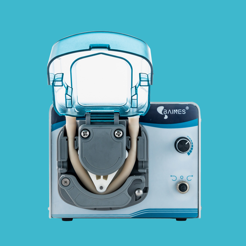 小型实验室可调速循正反转环灌装蠕动泵ZP300进样吸水耐酸碱泵24V