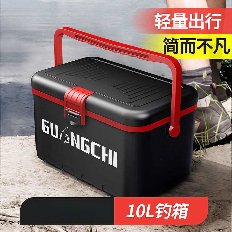 海钓船钓超轻保温氧气泵钓箱10L