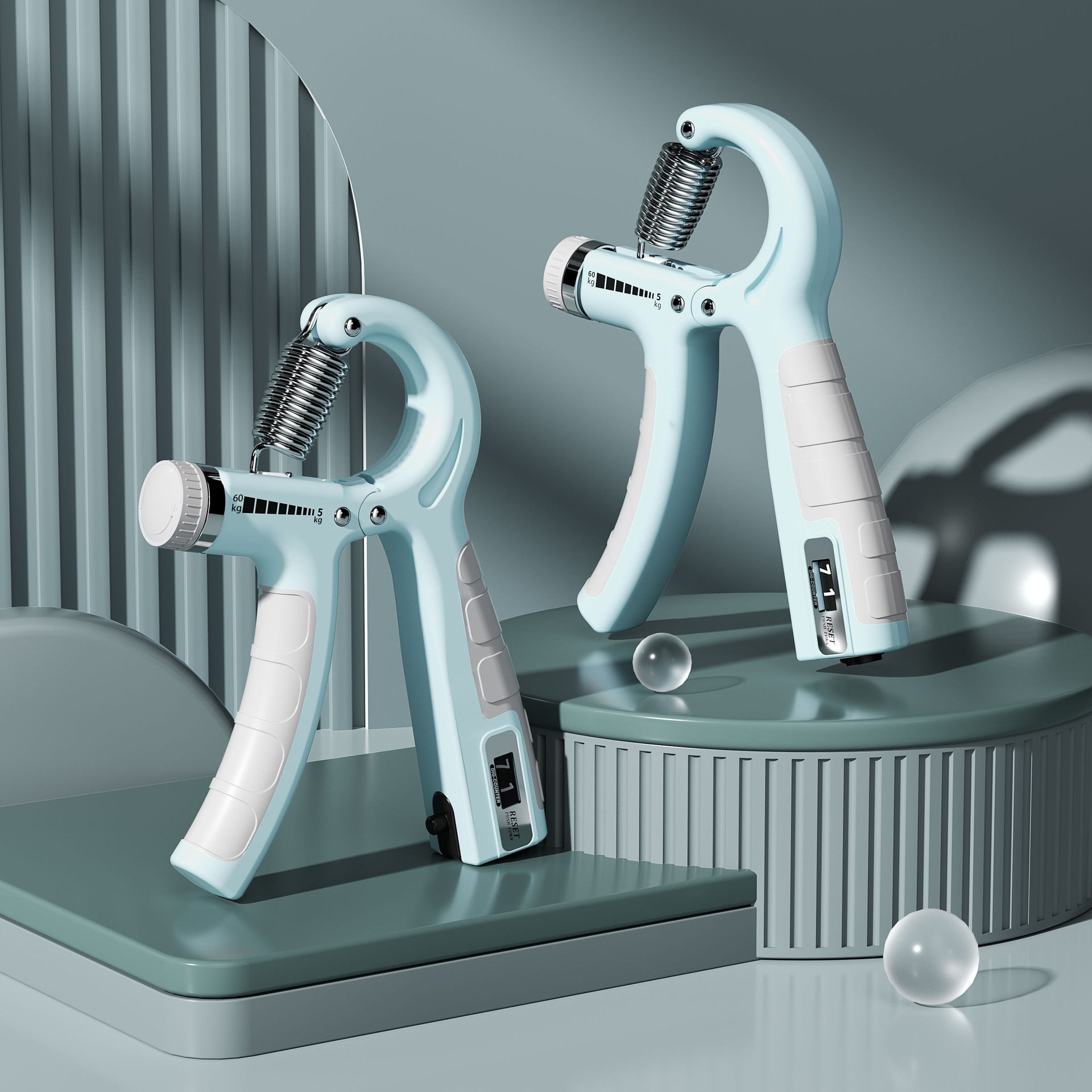 可调节专业计数握力器便携训练