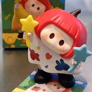 【祖国版PVC】YOYO右右酱萌趣歪头系列盲盒潮玩上班搭子手办桌面