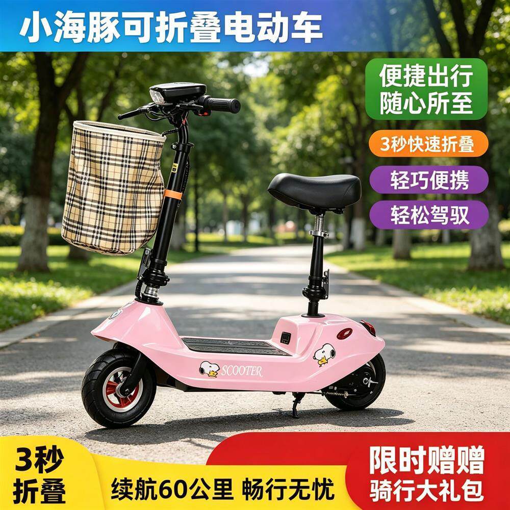 迷你电动三轮车女士便捷成人小型