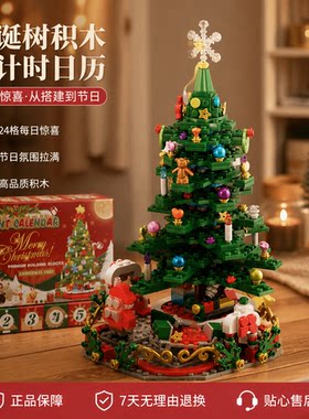 圣诞节降临手撕日历盲盒24天倒计