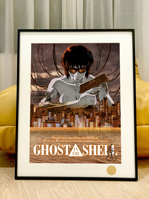 星空《攻壳机动队》Ghost In The Shell押井守动漫二次元装饰画