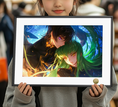 Code Geass 反叛的鲁路修鲁路修·兰佩路基C.C.周边装饰画