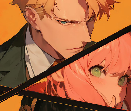 《福杰一家》间谍过家家阿尼亚约尔黄昏SPYxFAMILY装饰画