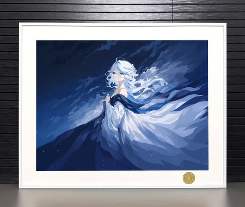 《水神》芙宁娜原神Furina芙卡洛斯装饰画