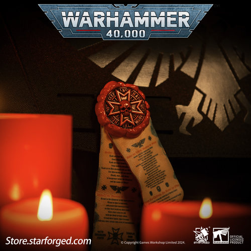 星辰铸造战锤40K黑色圣堂纯洁印