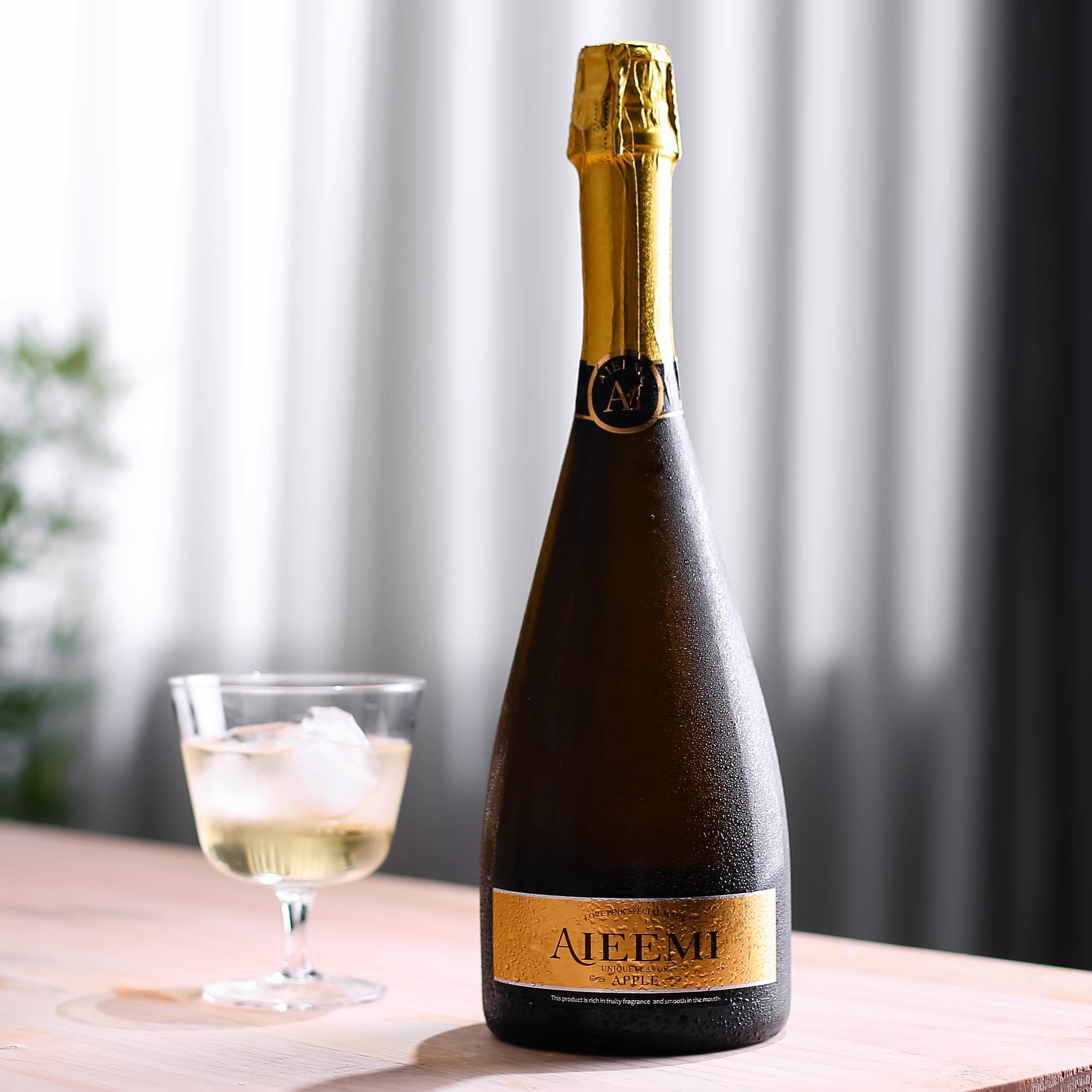 哎蜜苹果莫斯卡托气泡荔枝起泡酒