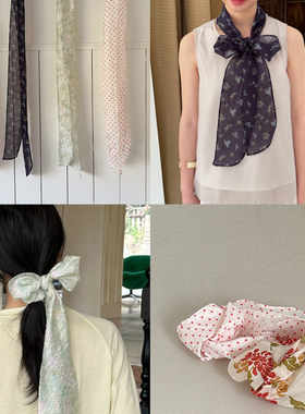 nothe Case「逃逸午后」春夏肌理轻薄丝巾 温柔百搭多用飘带