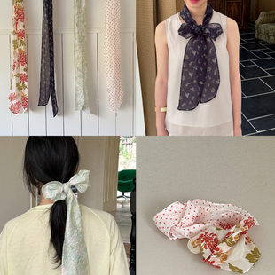 nothe 温柔百搭多用飘带 Case「逃逸午后」春夏肌理轻薄丝巾