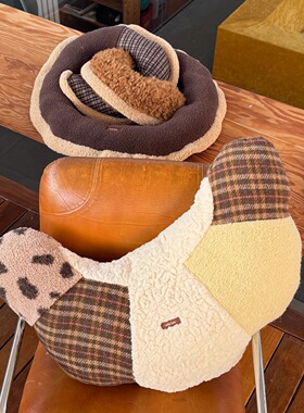 nothe Case「碱水牛角包」可爱原创面包抱枕治愈沙发床头靠垫礼物