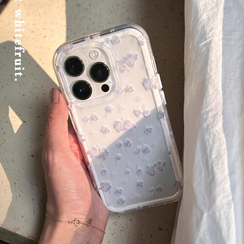布然｜夏日透明二合一硅胶手机壳