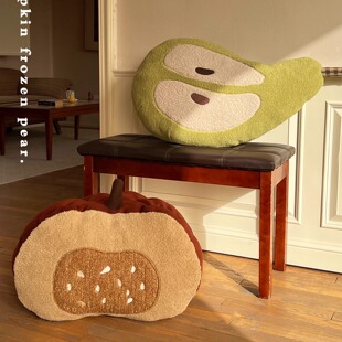 nothe Case「南瓜冻梨」蔬菜原创水果抱枕加大号沙发床头靠垫礼物