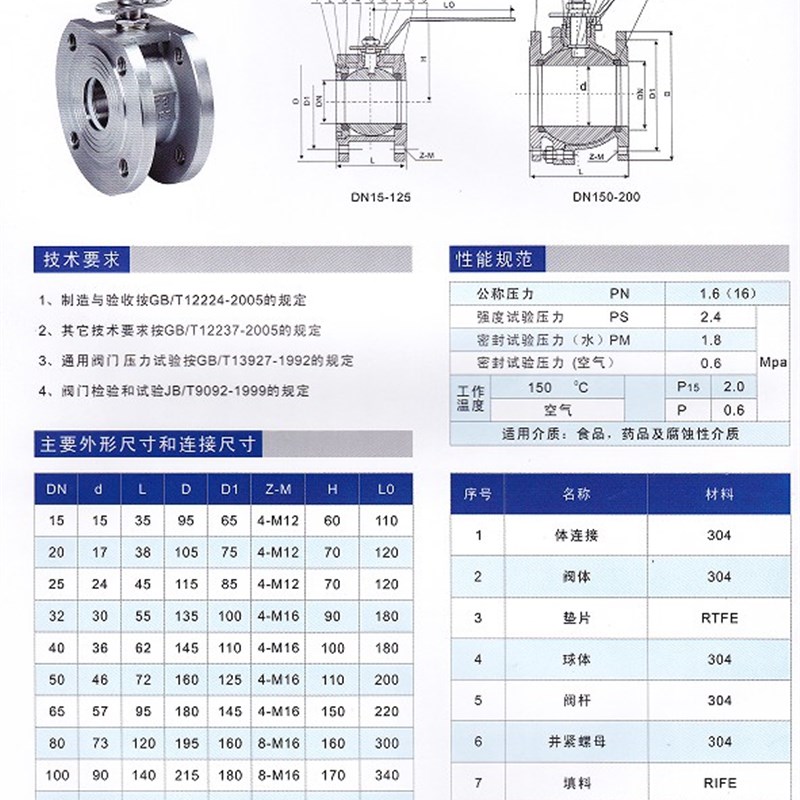 Q71F-16P超薄型对夹式法兰球阀304不锈钢铸钢手动阀阀门意大利式