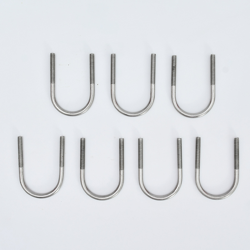 201不锈钢U型卡管夹U型卡箍螺丝异型卡U型螺栓加长加大U型卡国标