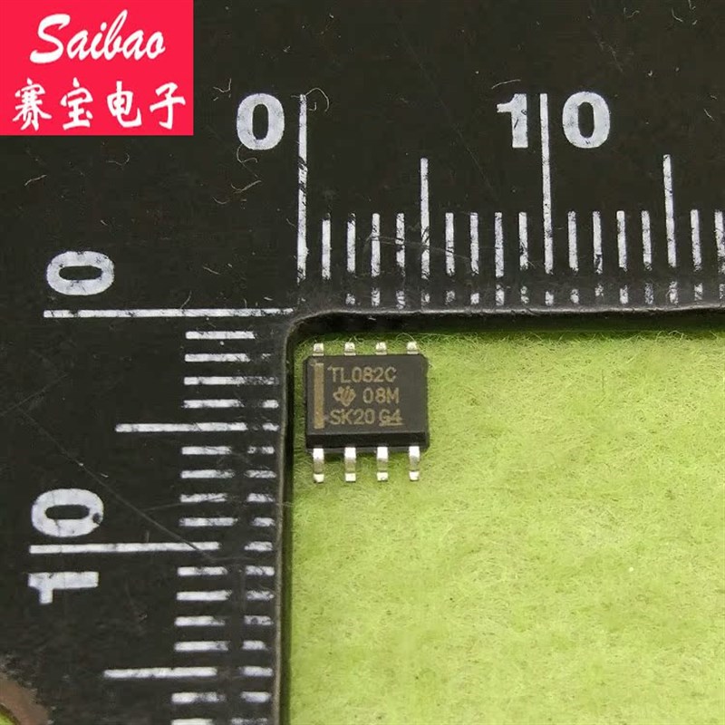 国产 TL082CDT 芯片 运算放大器 双路 36V 4MHZ 16V SOP-8 赛宝