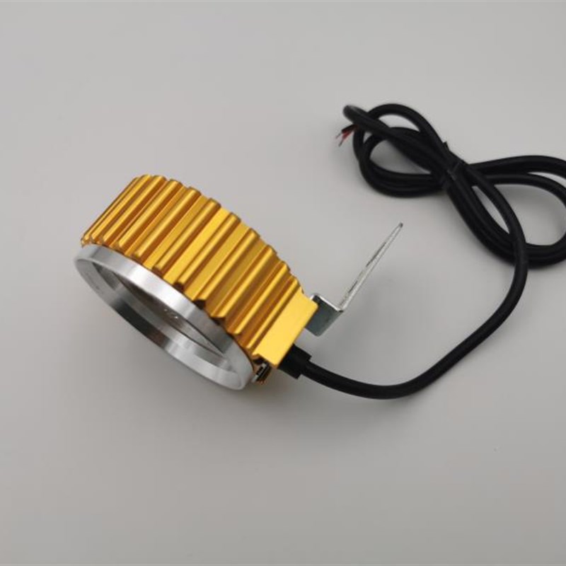 12-85v电动车超亮灯摩托车射灯代驾折叠外置车灯