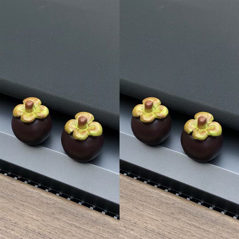 汽车摆件仿真迷你车载小山竹可爱新年礼物屏幕显示中控台装饰品