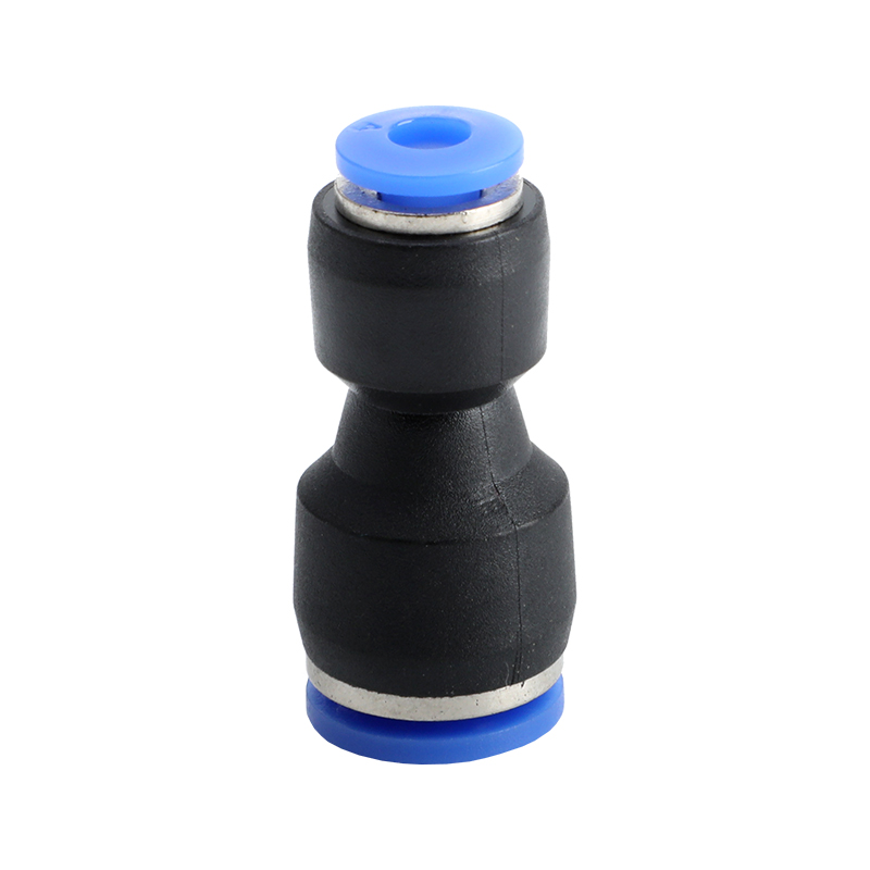 气动快速接头PG直通变径气管快插4/6/8/10-8mm