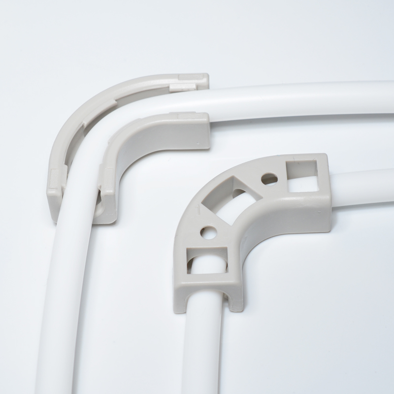 喜色2分PE管90度直角转角器2分管拐角器水管安装配件水管固定夹管