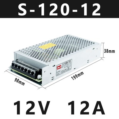 明纬开关电源350W220转12V24V变压器120W稳压工业直流开关电源10A