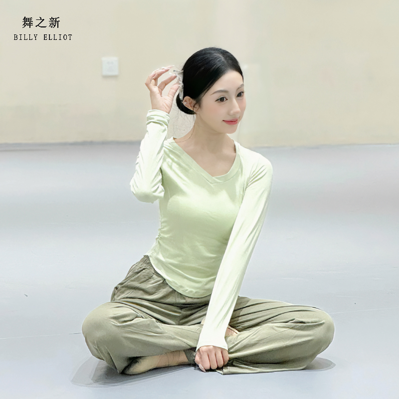 舞之新现代舞上衣春天色百搭显瘦