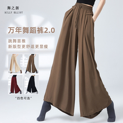 现代舞裤子垂感2025新款中国舞演出服古典舞练功服秋冬舞蹈阔腿裤