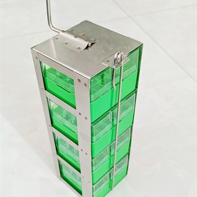 厂家直销液氮罐冻存架不锈钢提篮抽屉吊架25 81 100格125口456层