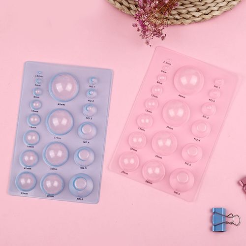 3排衍纸凹凸球形造型器花盆制作模板衍纸工具带数字标记 卷纸工具