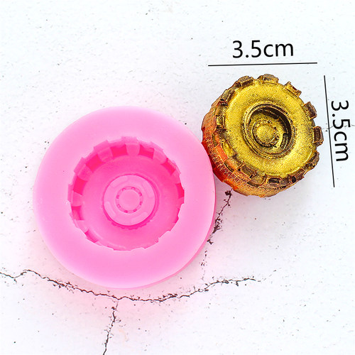 巧克力翻糖蛋糕模具鱼尾星星数字几岁字母生日小仙女模具装饰摆件