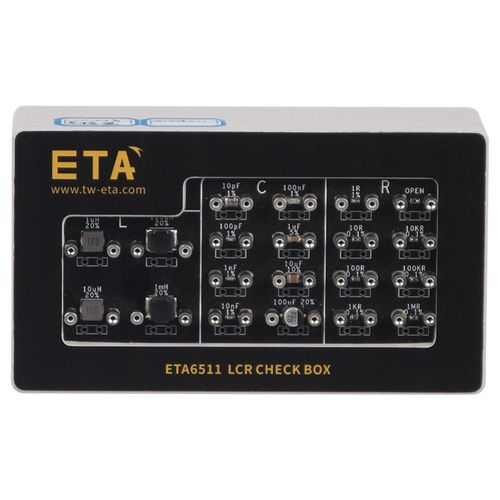 ETA6511数字电桥LCR点检器电容电感电阻点检盒高精度校准测试盒