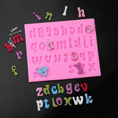 happybirthday硅胶模具生日快乐儿童蛋糕翻糖巧克力数字几岁模具