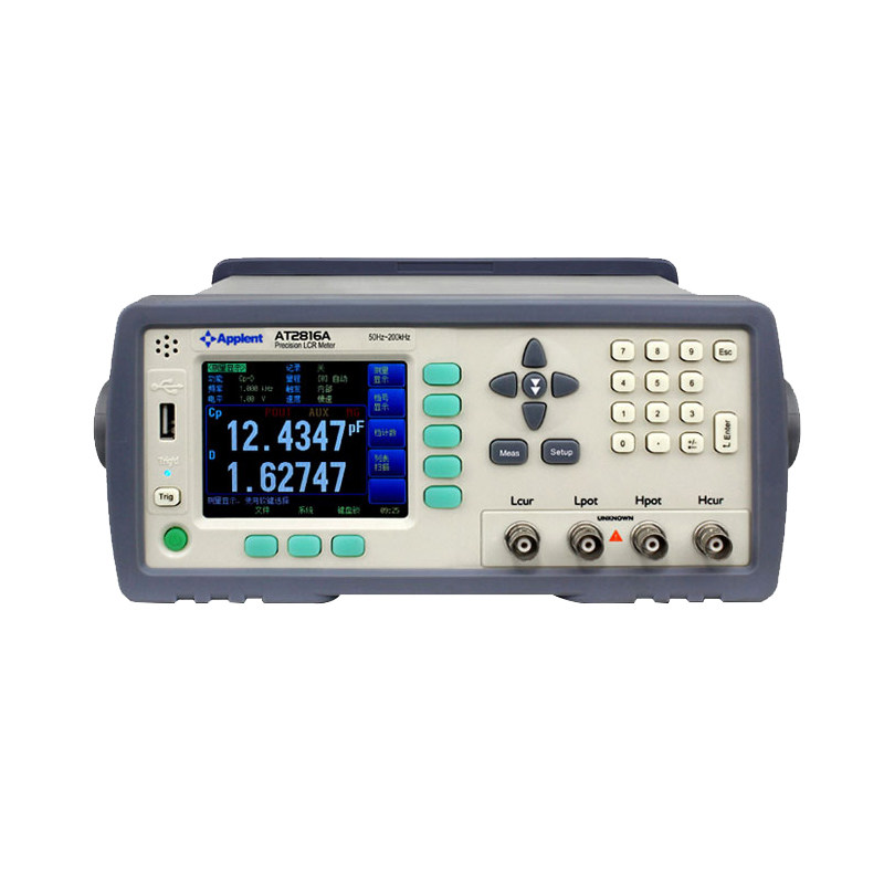 安柏AT2816A/AT2816B高精密型LCR数字电桥200K电阻电容电感测试仪